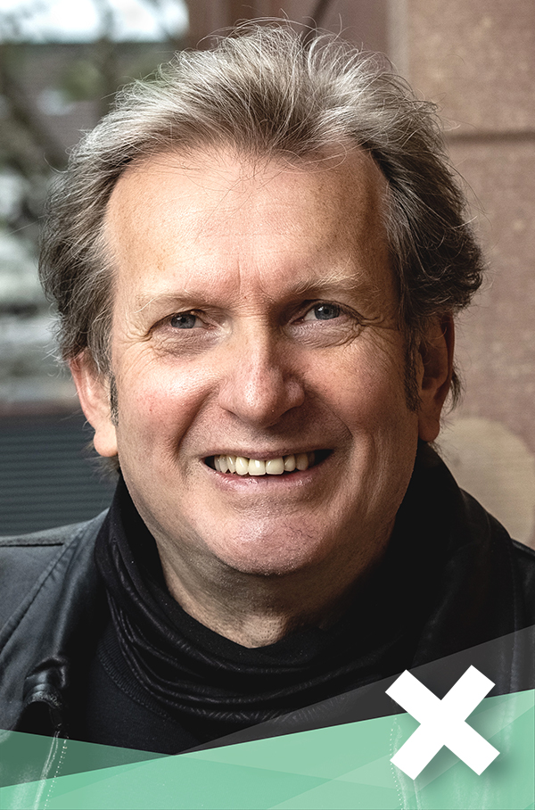 Gerhard Trabert, Kandidat für die Bundestagswahl: Bild des lächelnden Kandidaten.